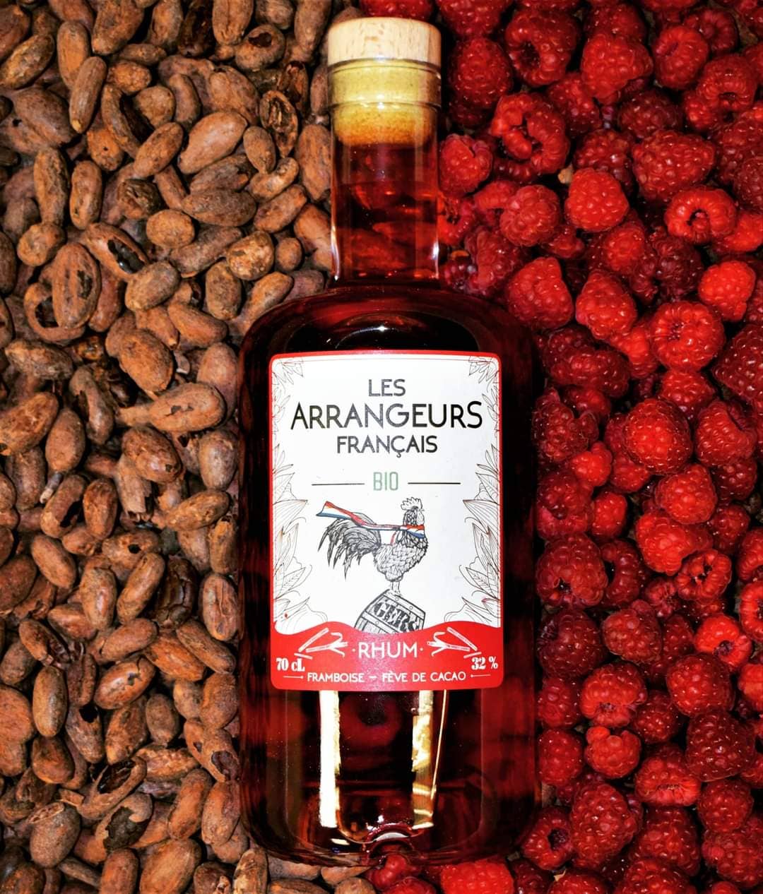Les Arrangeurs Français - Wholesale Flavored Syrup - Organic Raspberry Cocoa Bean Infused Rum3