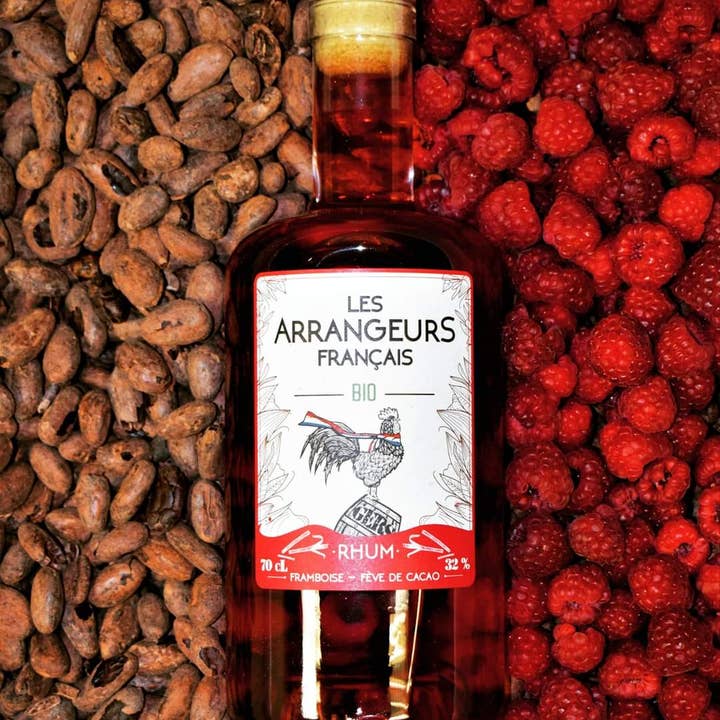 Les Arrangeurs Français - Wholesale Flavored Syrup - Organic Raspberry Cocoa Bean Infused Rum3
