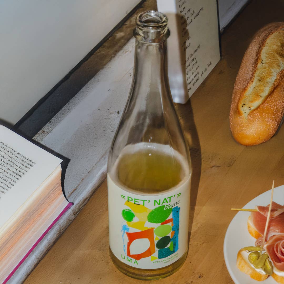 UMÀ - Venta al por mayor Licores/vinos/cervezas sin alcohol - Pet'Nat' orgánico blanco sin alcohol - 6 x 75 cl3