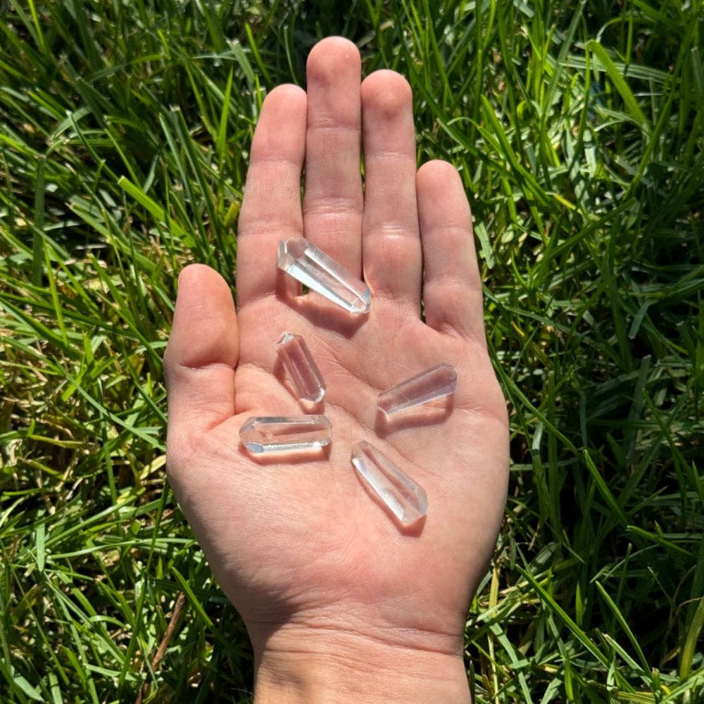 Earths Elements Wholesale - Wholesale Spiritual Stone/Crystal - Double Terminated - Clear Quartz Mini1