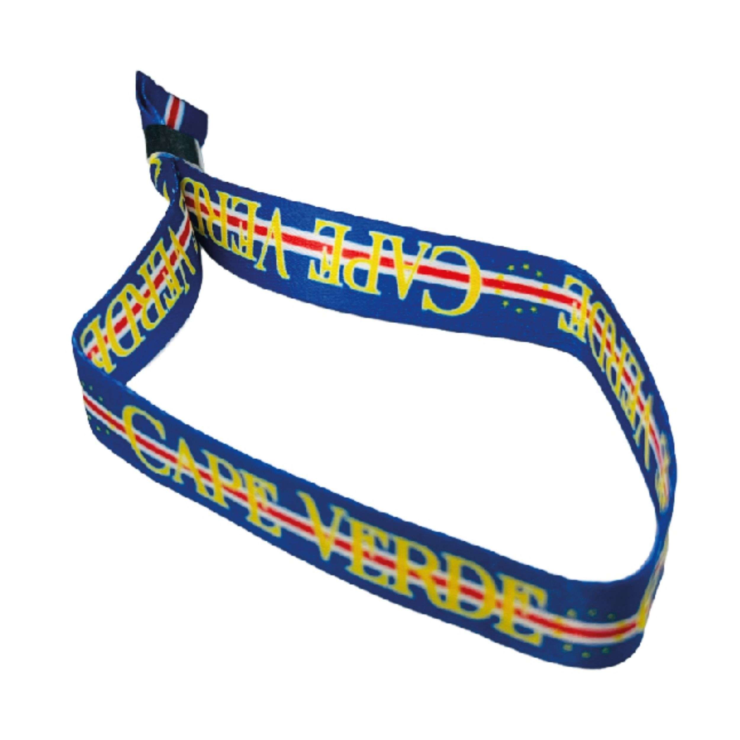 Astur Pins - Wholesale Woven/Braided Bracelet - Bracelet – Cape Verde Flag – P6890