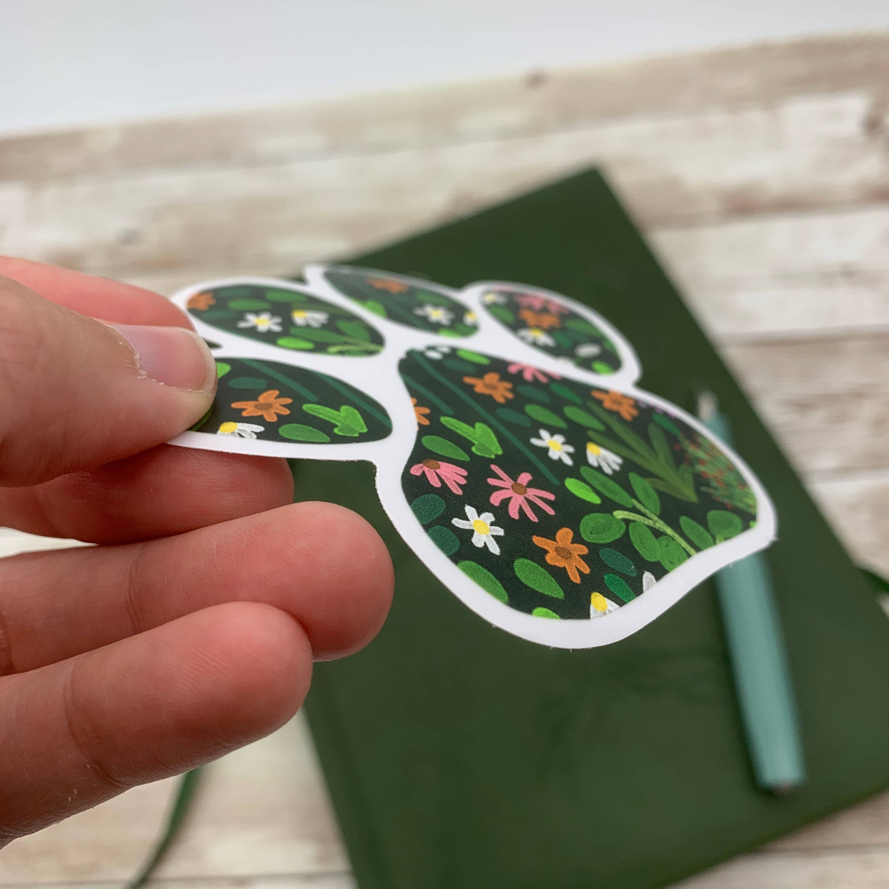 Samantha Hall Designs – wholesale Sticker – Paw Print Sticker2