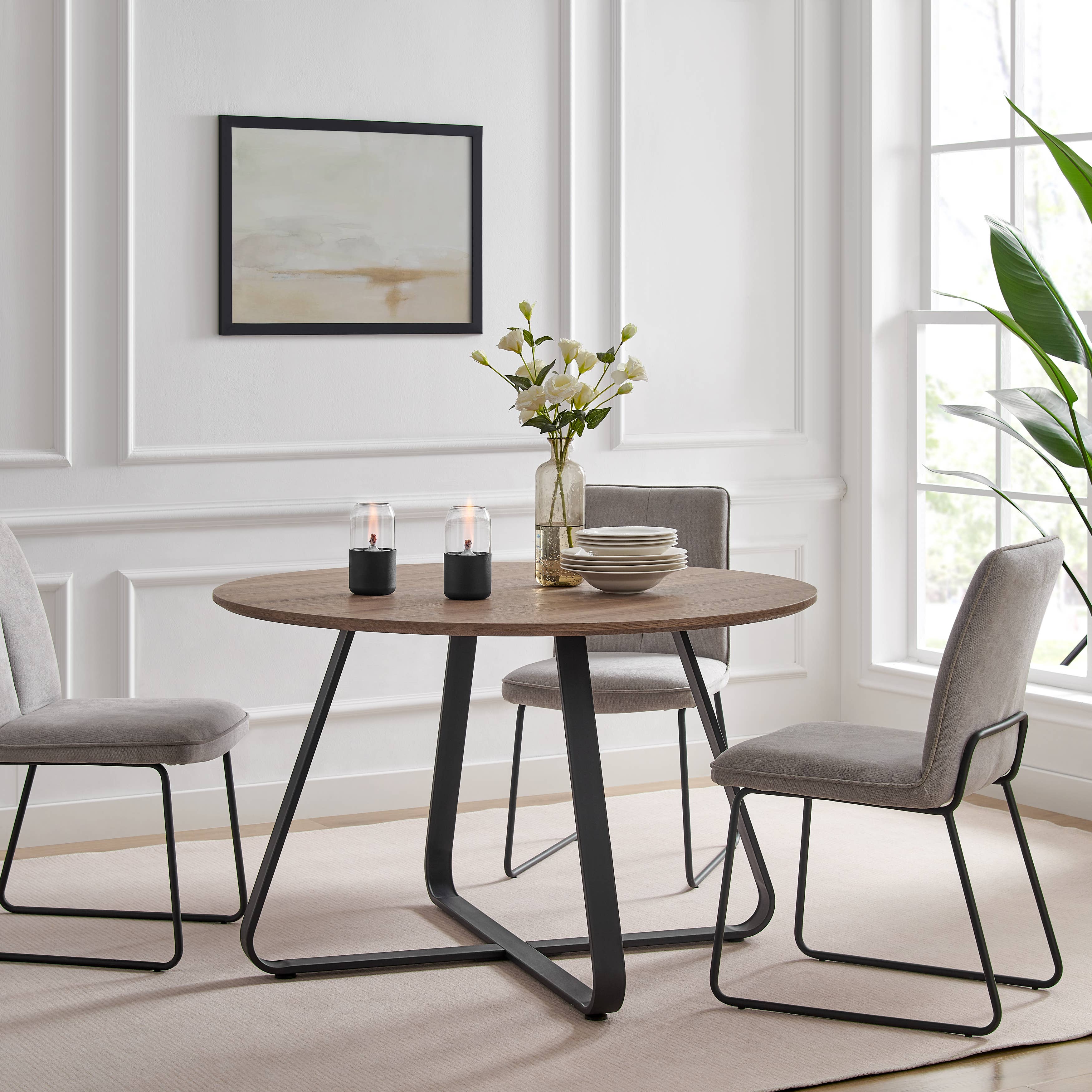 Danya B – Großhandel Feuerstelle – Ambrose Öllampen-Tischfeuerstelle, Set mit 2 Stück6