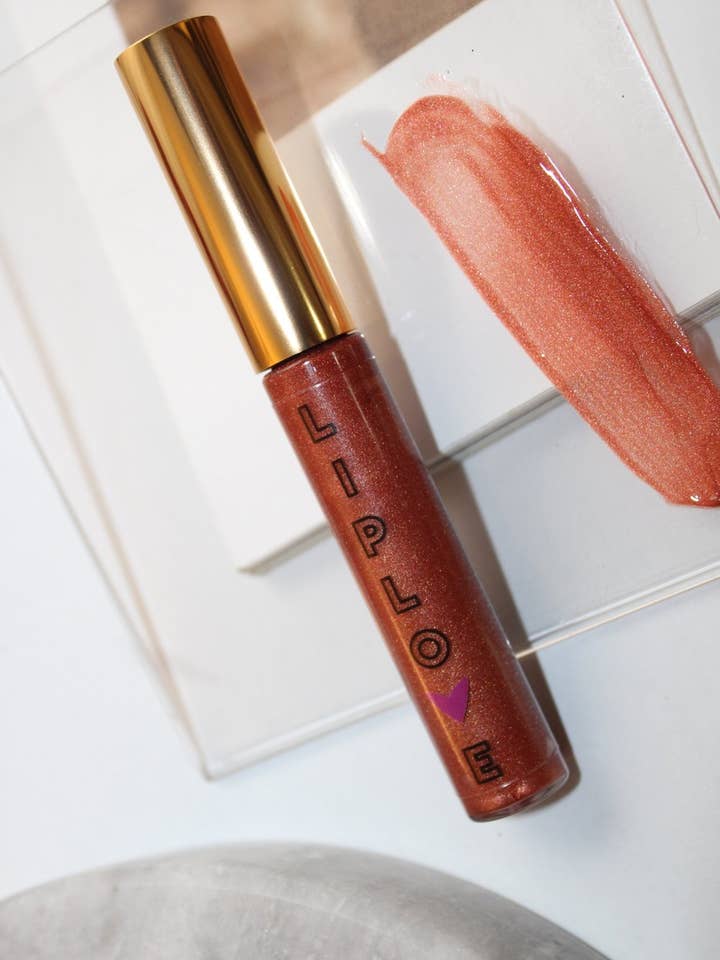 Warm Peach Lip Gloss & Blush All in One for wholesale by Liplove