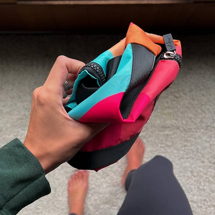 Rad Revolution - Wholesale Tote Bag - Women's - Packable Tote in Black Checker4