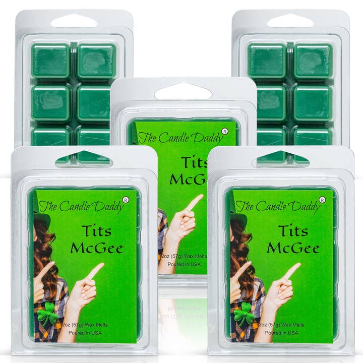 The Candle Daddy - Wholesale Wax Melt - Tits McGee - St. Patrick's Day Edition - Irish Apple Ale4