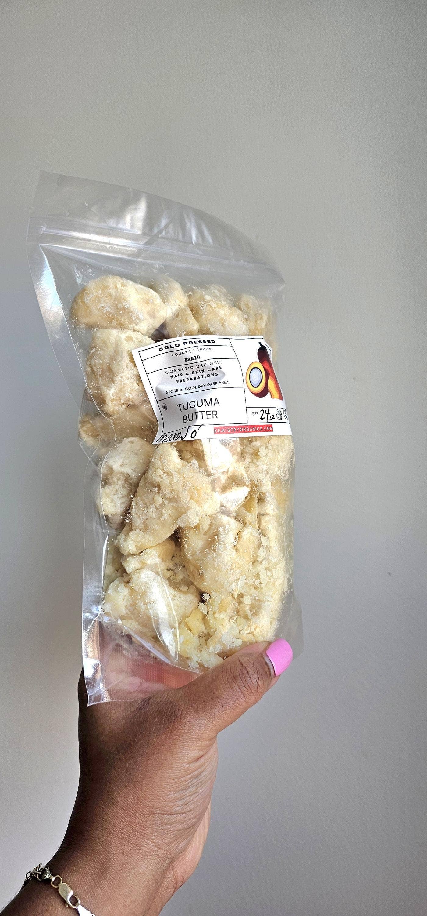 Kemistry Organics - Wholesale Body Balm/Butter - Marajó Tucuma Butter for Hair, Face & Body7