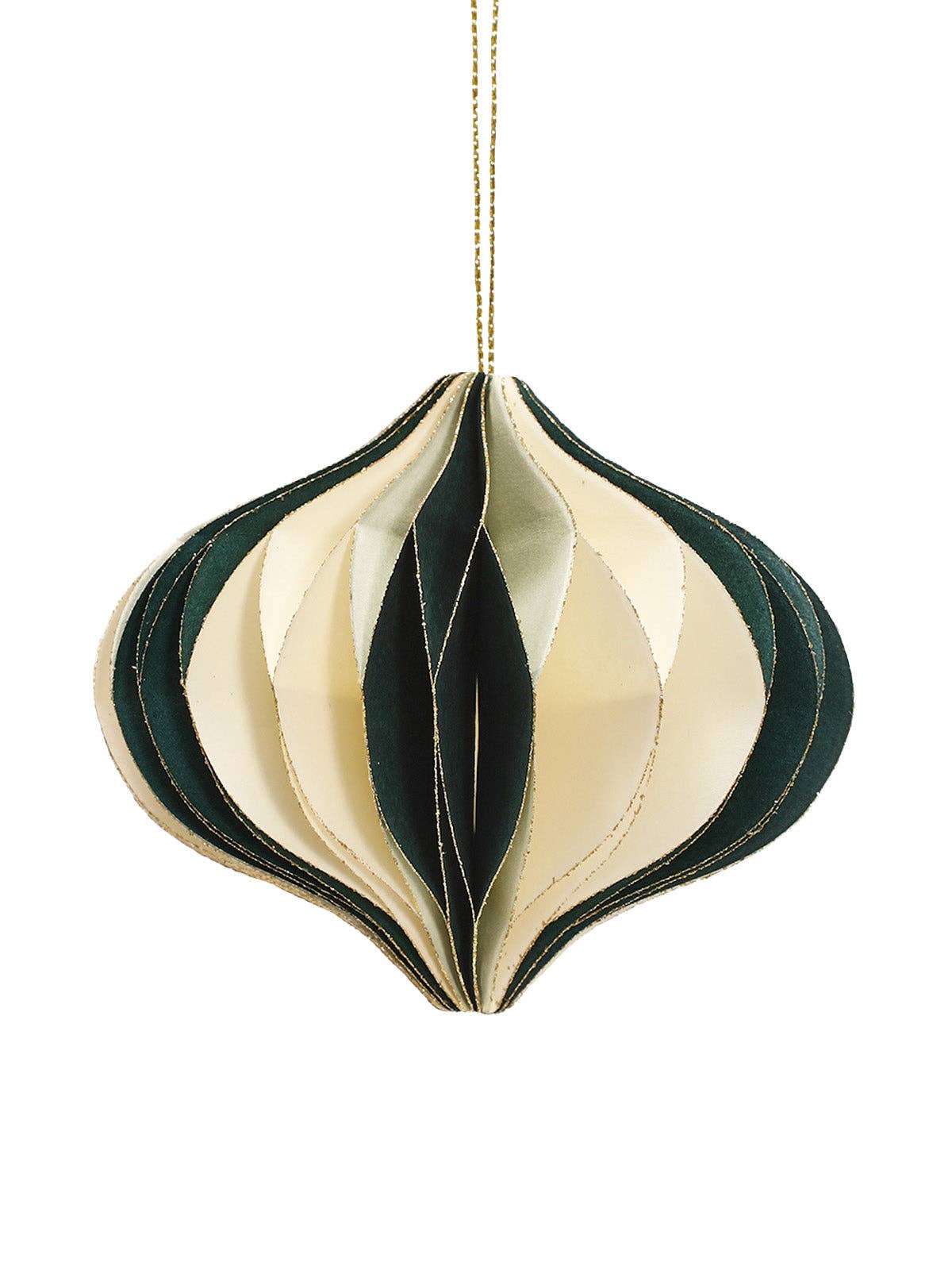 coopz - Wholesale Ornament - Paper Christmas ornament onion striped4