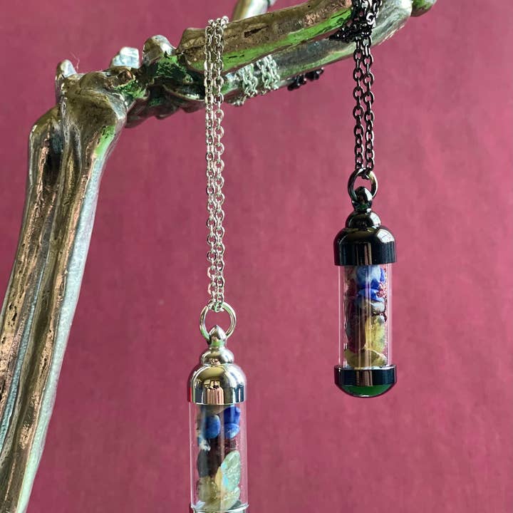 Vampire Unicorns - Wholesale Pendant/Charm Necklace - Intention Spell Necklace / Bewitch Bliss Empower Prosperity4