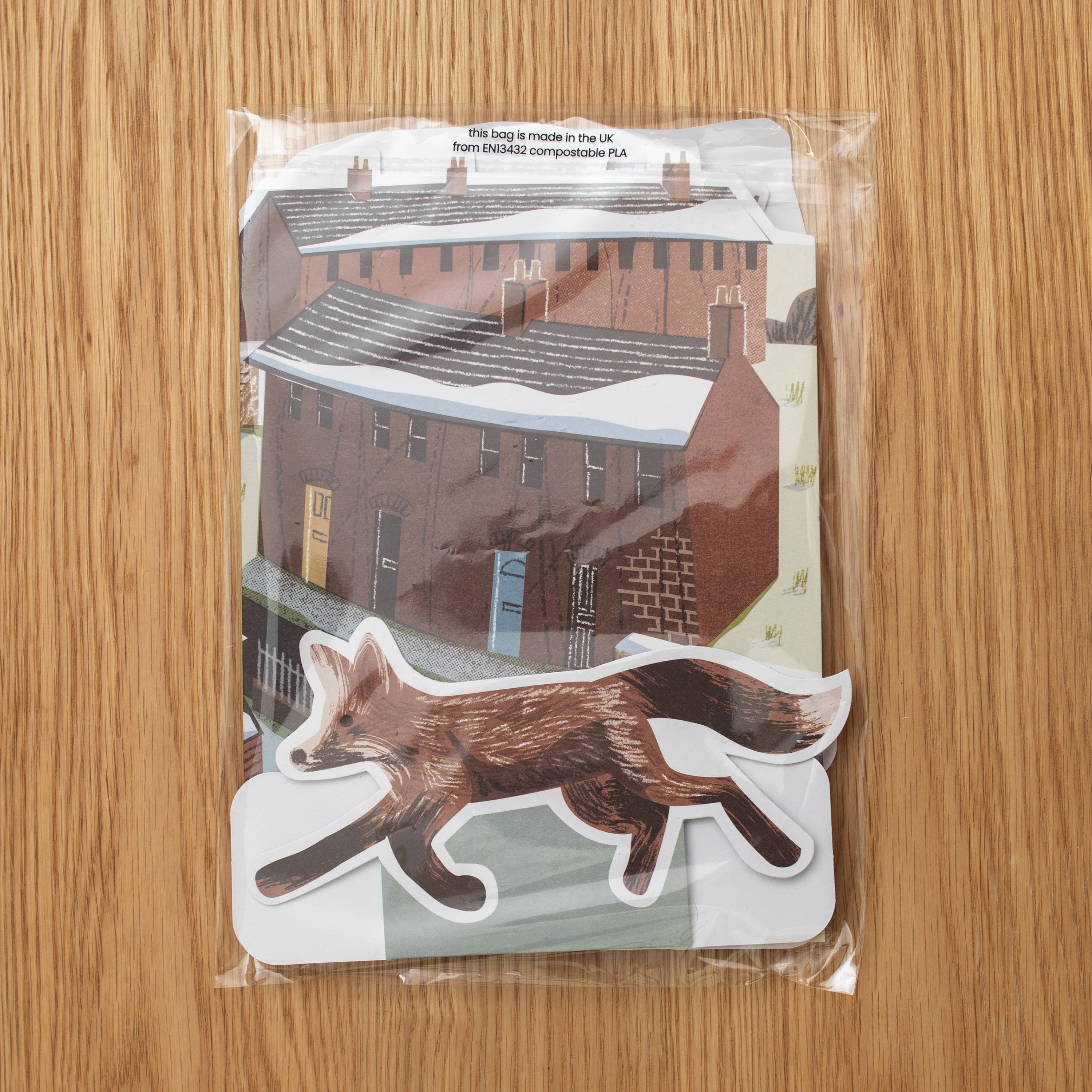 John Bloor Printmaker - Vente Décoration de Noël - Dépliez la scène de Noël hivernale pour votre cheminée.6