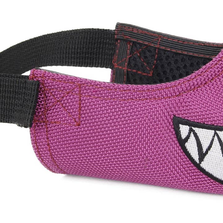 Pet Life Fumigation Adjustable Designer Dog Muzzle for wholesale by Pet Life