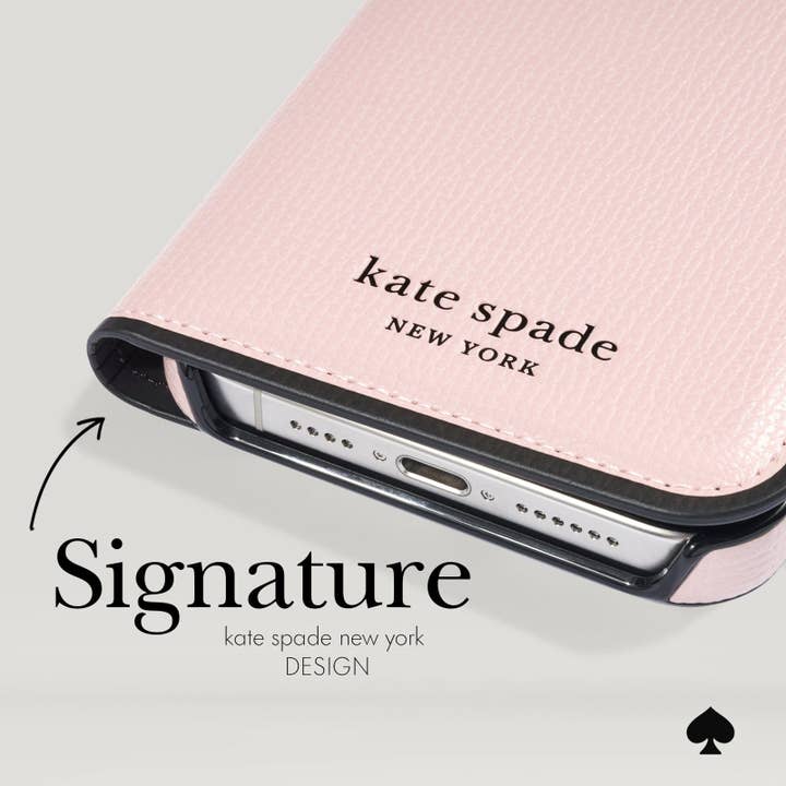 kate spade new york iPhone 15 Pro Max Folio Case Pale Vellum for wholesale on Faire3