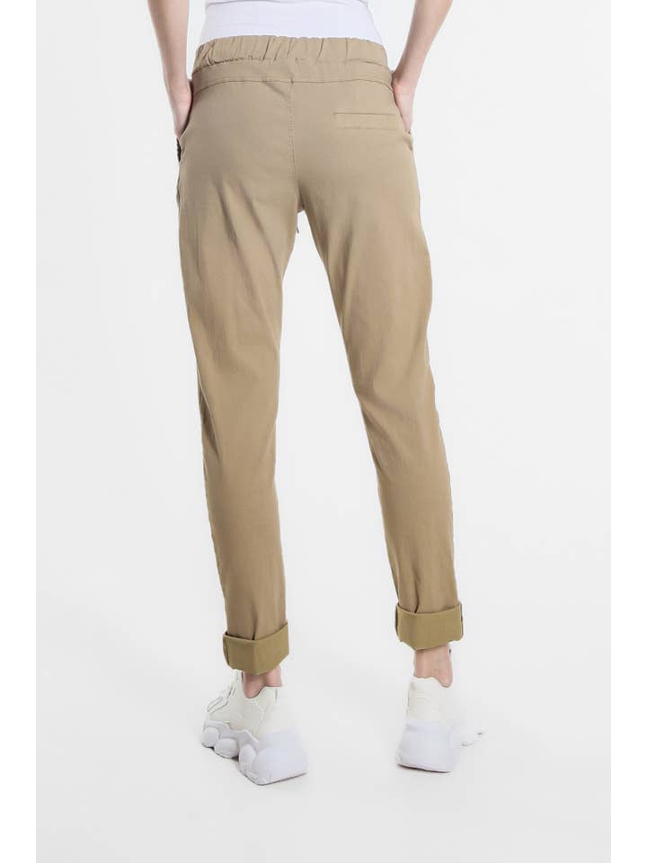 TINA Stephens Italy/Tees By Tina - Wholesale Pants - Women's - Danica Side Zipper Pant (PL155)54