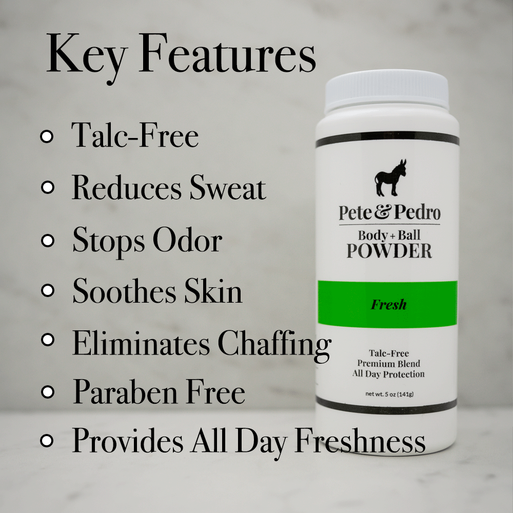 Pete & Pedro - Wholesale Body/Talcum Powder - Body & Balls Powder3