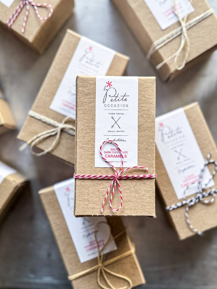 Kraft Box - Salted Assortment for wholesale by La Petite Occasion