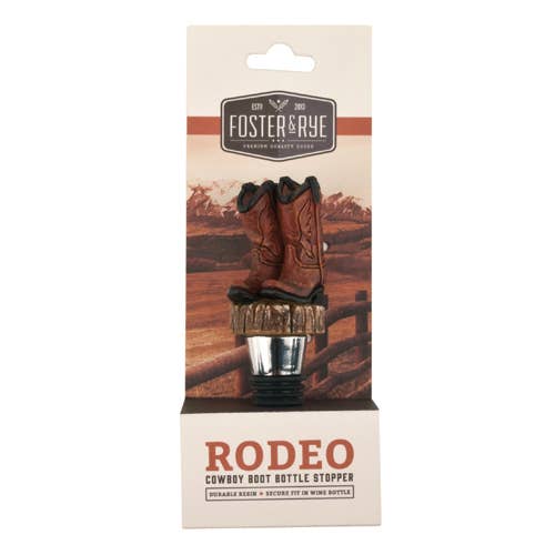 Foster & Rye - Wholesale Wine Stopper - Cowboy Boot Wine Bottle Stopper