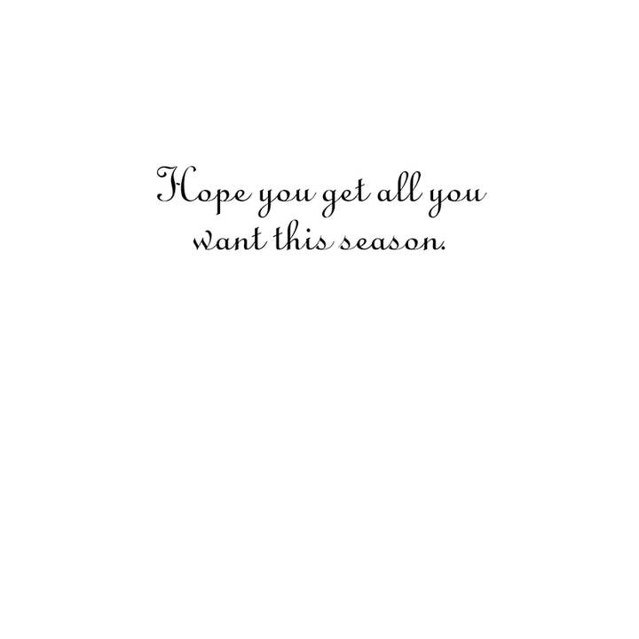 THE FOUND – wholesale Julkort – Mariah All You Want Julkort1