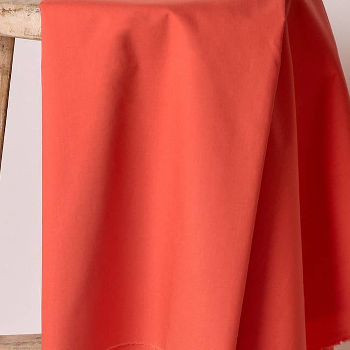 Poplin Poppy Tangerine Fabric and other Purchase Wholesale cotton poplin fabric. Free Returns & Net 60 Terms on Faire trending on Faire.