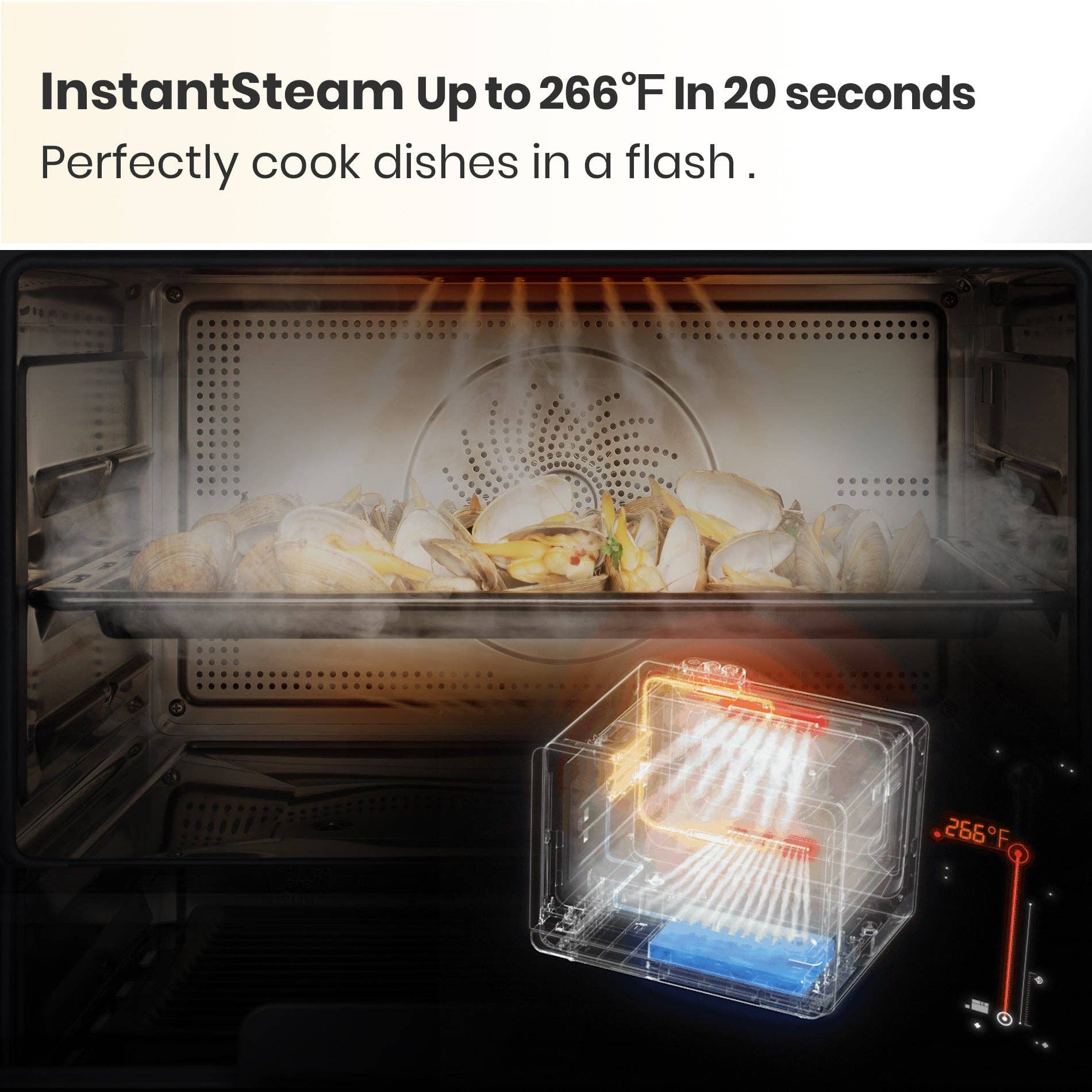 VAL CUCINA - Wholesale Toaster - NEW ARRIVAL - VAL CUCINA 7-IN-1 STEAM CONVECTION AIR FRYER OVEN7