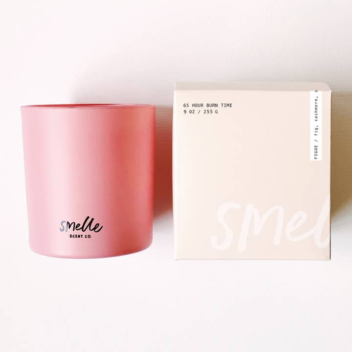 Figue Soy Candle, Toasted Fig Soy Candle, READY TO SHIP for wholesale by Smelle Scent Co.