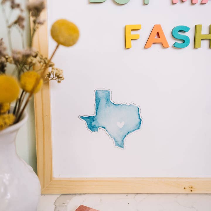 kathyphantastic - Wholesale Magnet - Austin, Texas Map Magnet1