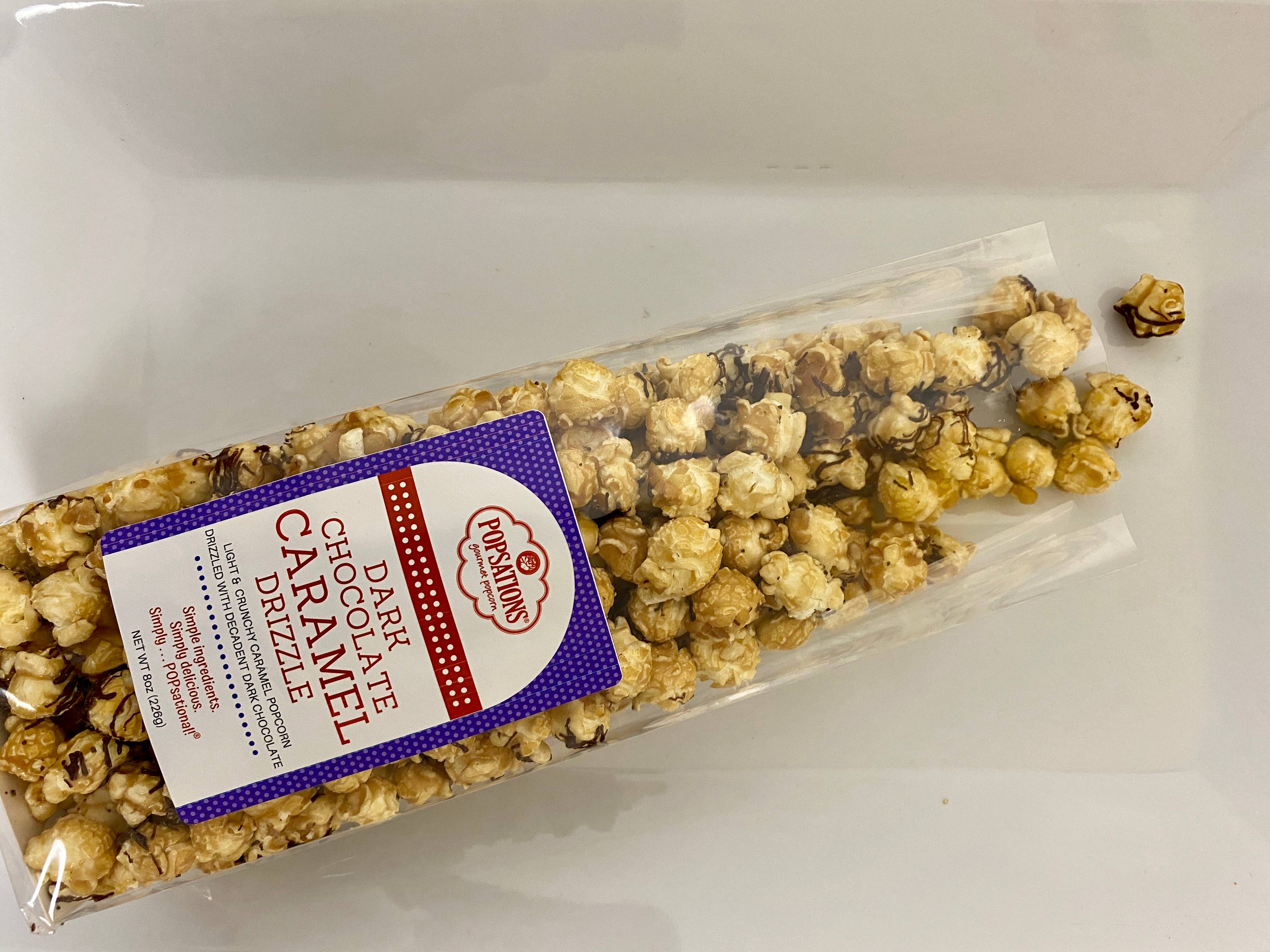 Popsations Popcorn Company - Wholesale Popcorn - Caramel Popcorn 8oz Ribbon Bag14