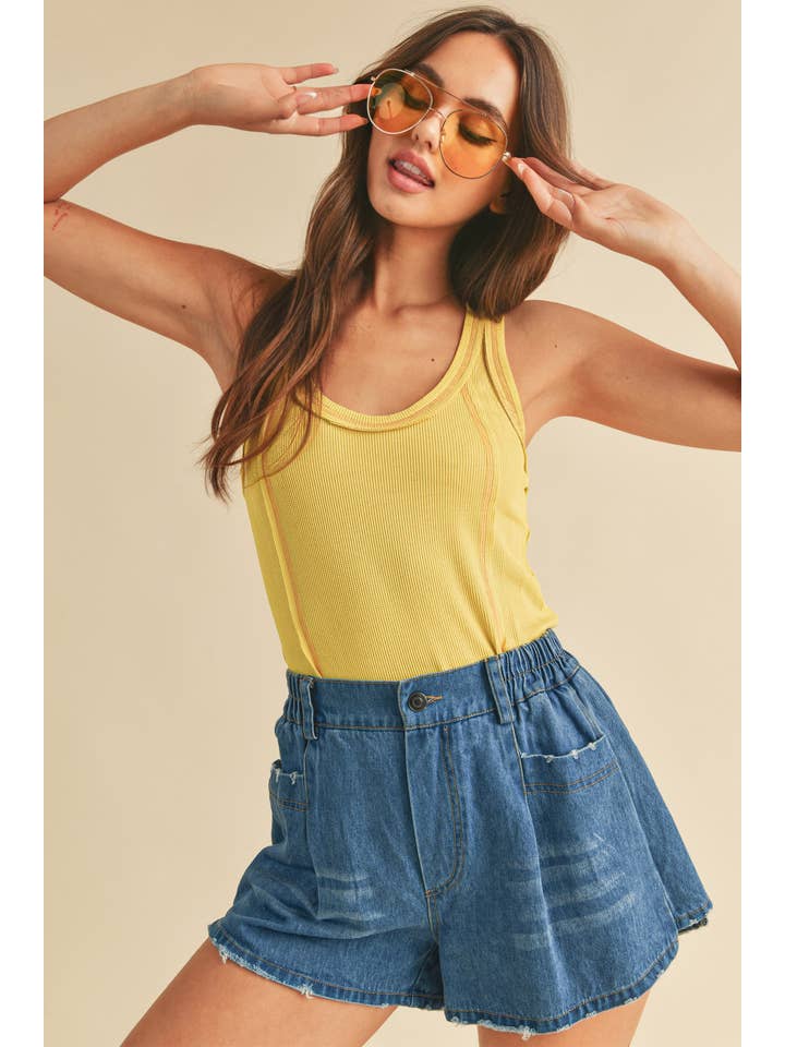 AEMI + CO - Wholesale Tank Top - Women's - 8131BN Leena Tank 3