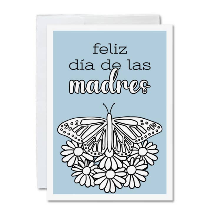 Färgfärgat Mors dag spanskt kort, monark för wholesale av Calamari Inc.