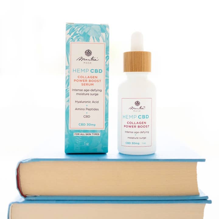 MANTRA MASK CBD - Wholesale CBD Serum - Hemp CBD Collagen Power Boost Serum