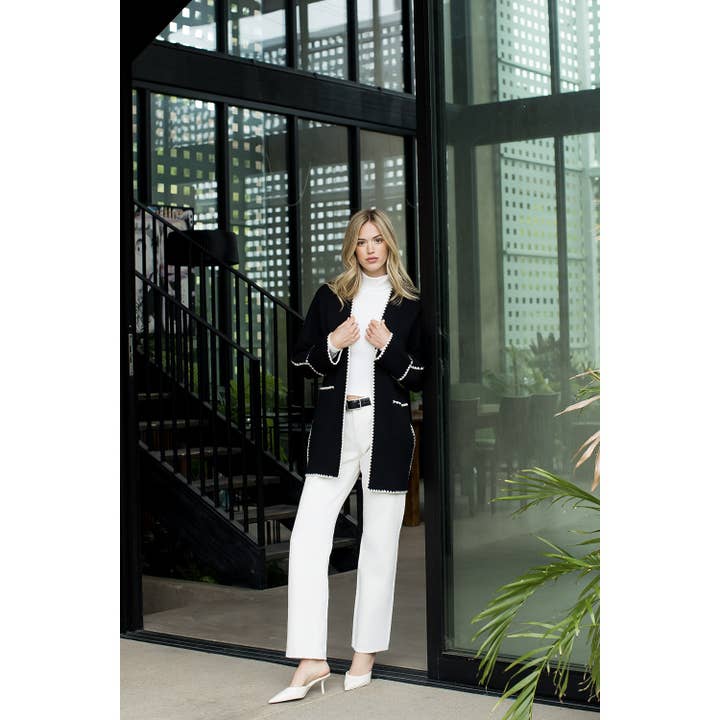 THML - Wholesale Cardigan - Women's - Long Sleeve Midi Cardigan10