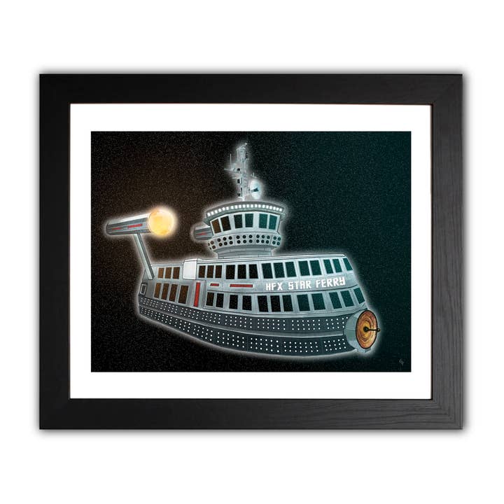 Halifax Star Ferry — Art Print for wholesale by Joy & Fury Art