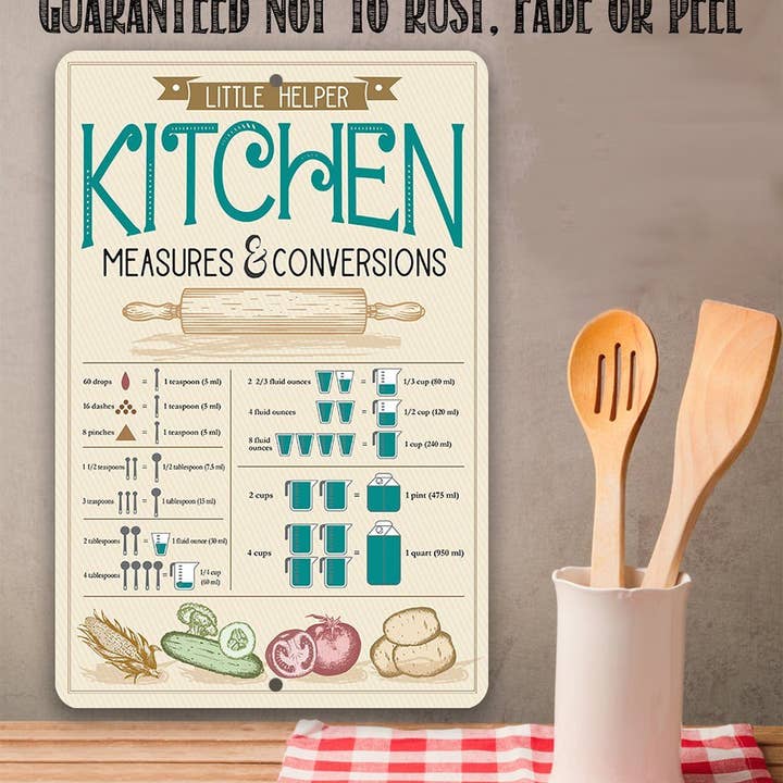 Lone Star Art - Wholesale Sign - Kitchen Conversions - Metal Sign