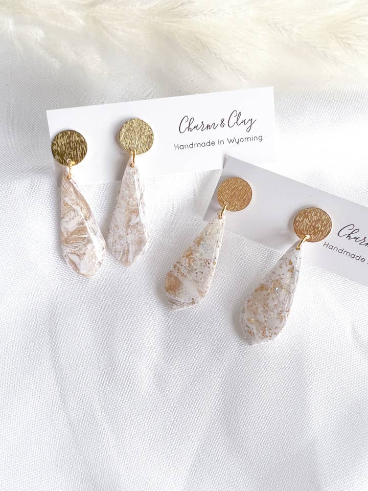 The Morgan in gold charm for wholesale by Charm and Clay