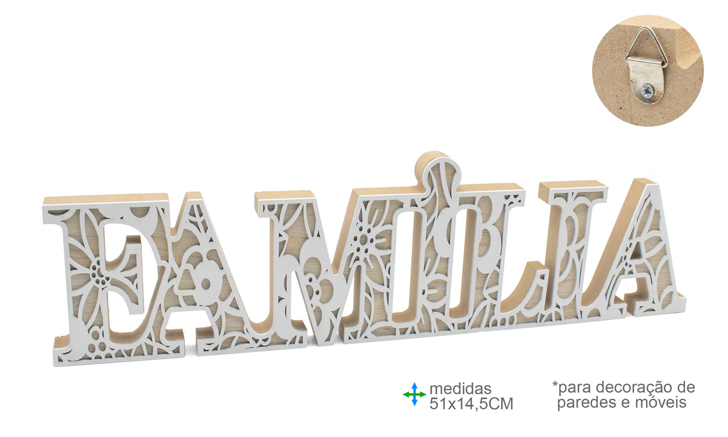 Esoterica Arte - Wholesale Sign - MDF word dec. 51x14.5cm (3Units)0