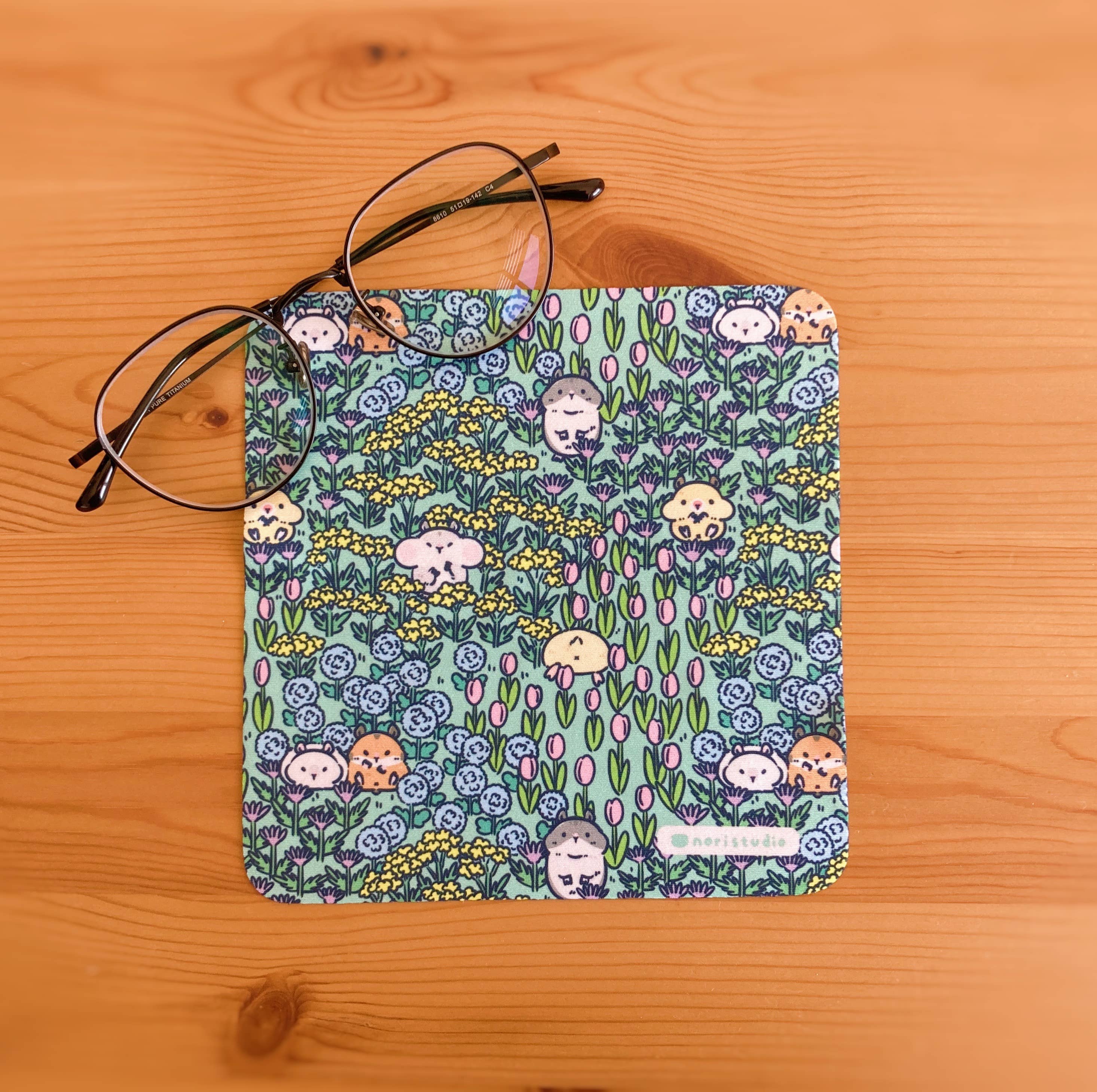 Noristudio - Wholesale Cleaning Cloth - Noristudio Hamster Meadow Lens/Screen Cleaning Cloths 1