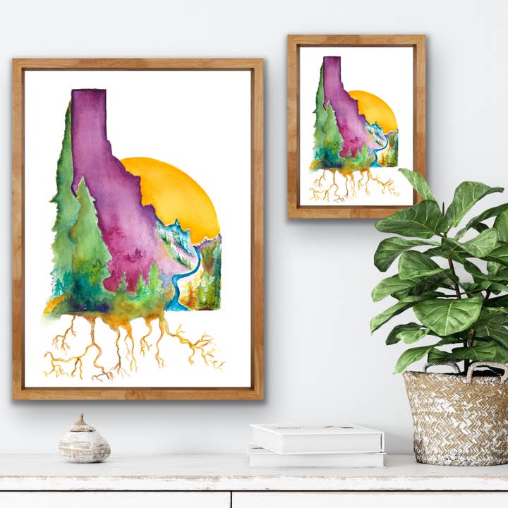"Branched Roots" Idaho Print for wholesale by Beth Suter Art