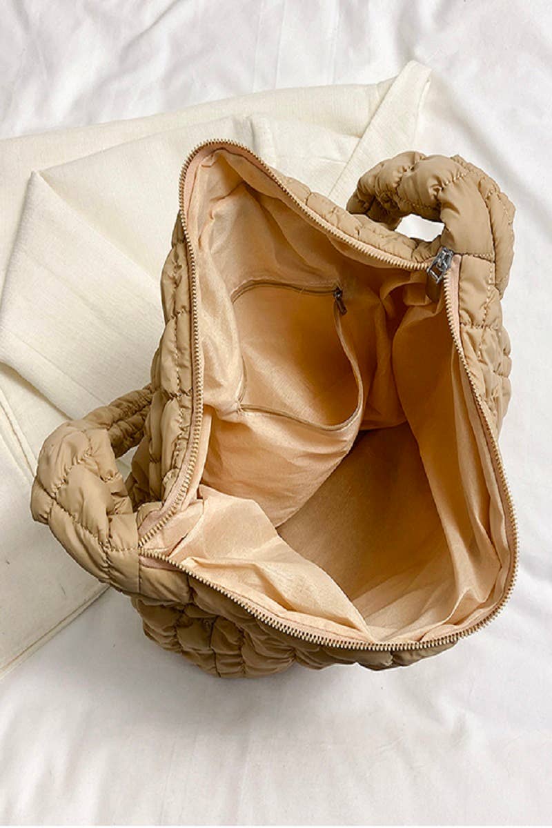 42POPS – Engroshandel Skuldertaske – til kvinder – ",_....PUFFET QUILTET CROSSBODY SKULDER TASKE2