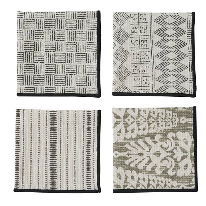 Urban Plaid Dishcloth set of 4 for wholesale by Split P