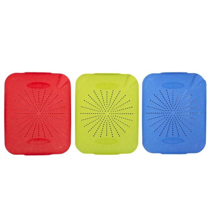 Luciano Gourmet - Wholesale Sink Strainer/Stopper - Luciano Gourmet Flat Sink Strainer, 3 col.,13.25" x 10.5"
