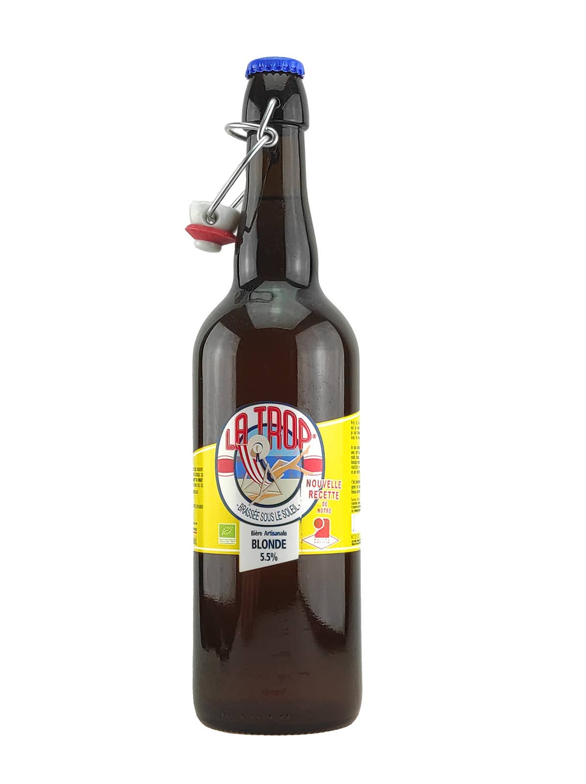 Brasserie Artisanale Carteron - Wholesale Beer - LA TROP Artisanal beer from Provence blond 5.5% 75cl2