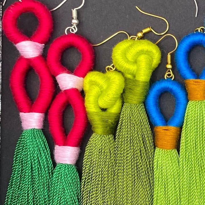 TASSEL earrings for wholesale by SWIETstuff