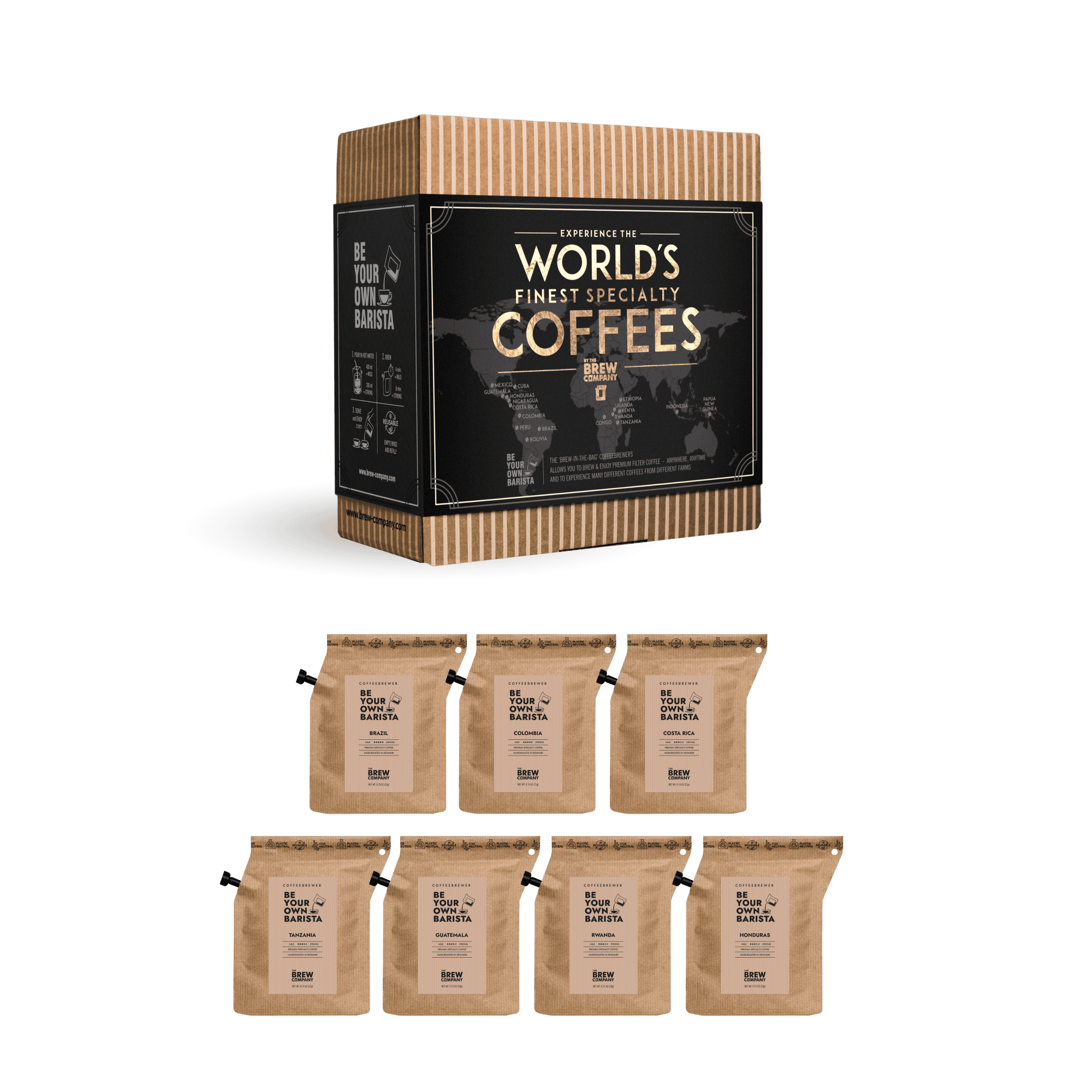 The Brew Company – wholesale Gift box – WORLD'S FINEST SPECIALTY COFFEE GIFT BOX4