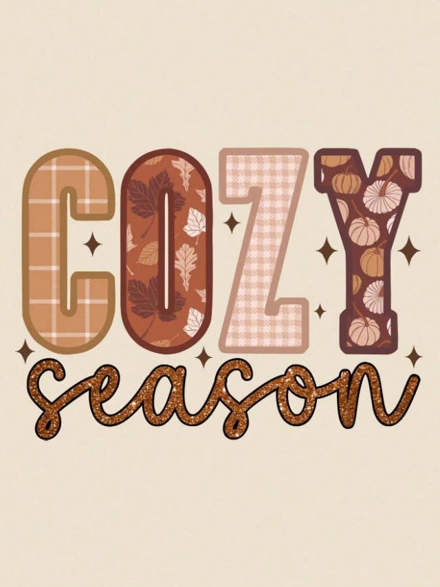 Rosa Clothing - Wholesale Sweatshirt - Women's - Italian lemon Cozy season print crew sweatshirt10