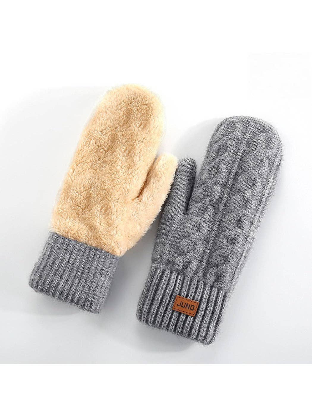 Funkyrel® Atzbranding Limited - Vente Moufles – femme - Gants - Mitaines Classiques Épaissies à Couverture Totale pour Femmes2