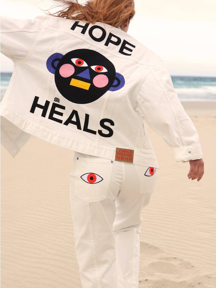 NWHR - Wholesale Denim jacket – Men's - Hope Heals Jacket5
