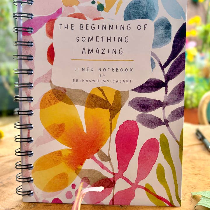 Erika's Whimsical Art – wholesale Notebook – A5 Handmade Illustrated Notebook – Whimsical Lined Journal8