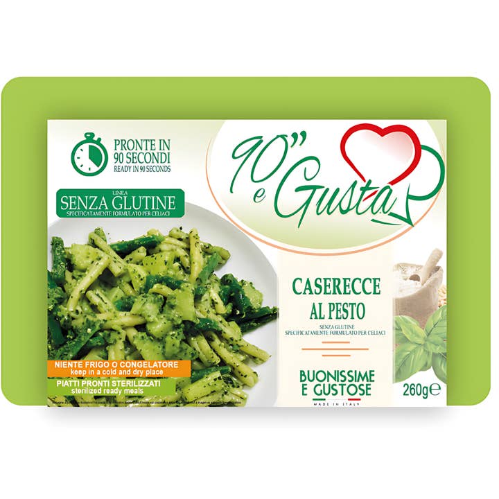 Gluten-Free Caserecce Pasta with Pesto - Authentic Italian and other Purchase Wholesale automatico pasta. Free Returns & Net 60 Terms on Faire trending on Faire.