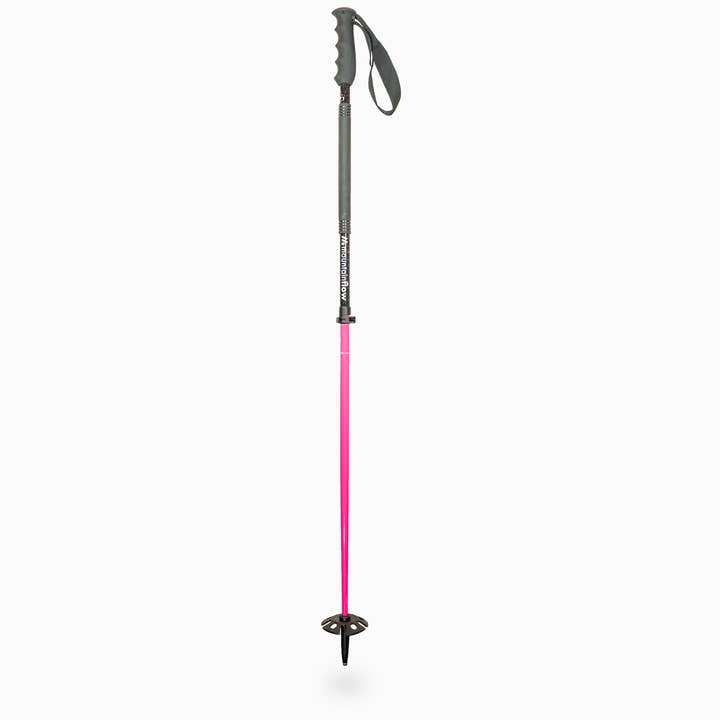 ecoTOUR Pink - Adjustable Touring Pole for wholesale by mountainFLOW