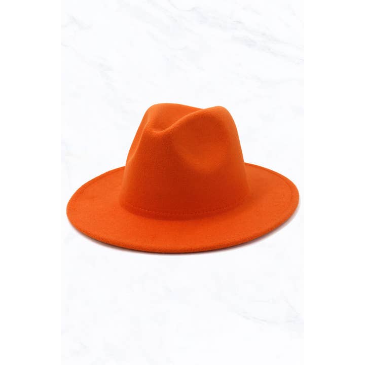 Suzie Q USA - Wholesale Fedora - Women's - Retro Flat Fedora Hat