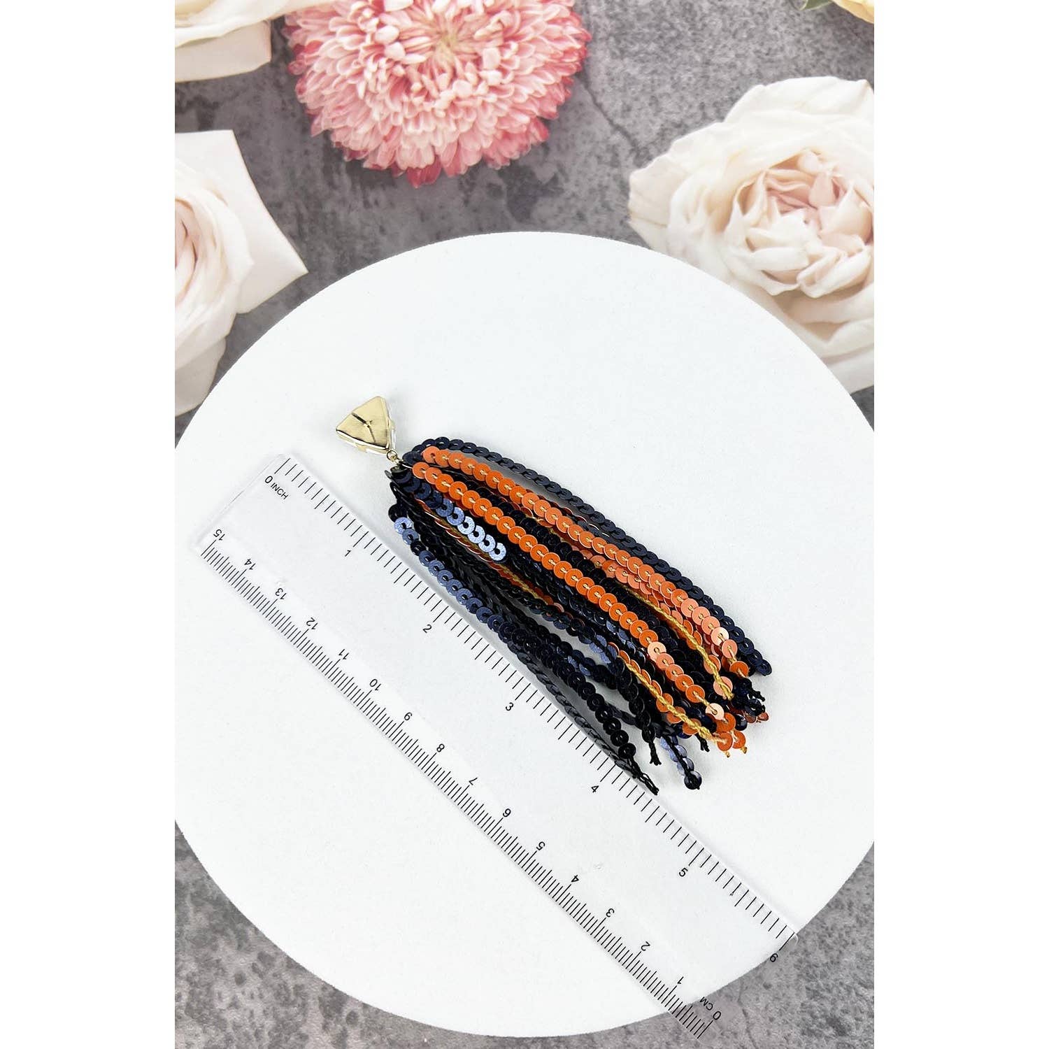 JHP Collection - Wholesale Dangle Earrings - GAME DAY SHINNY DROP SPORTS SEQUINS POST EARRINGS4